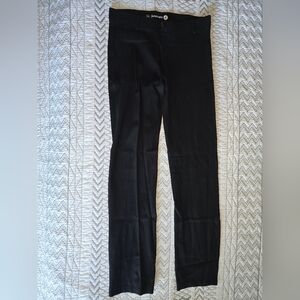 Betabrand Black Ponte Straight Leg Pants Sz M